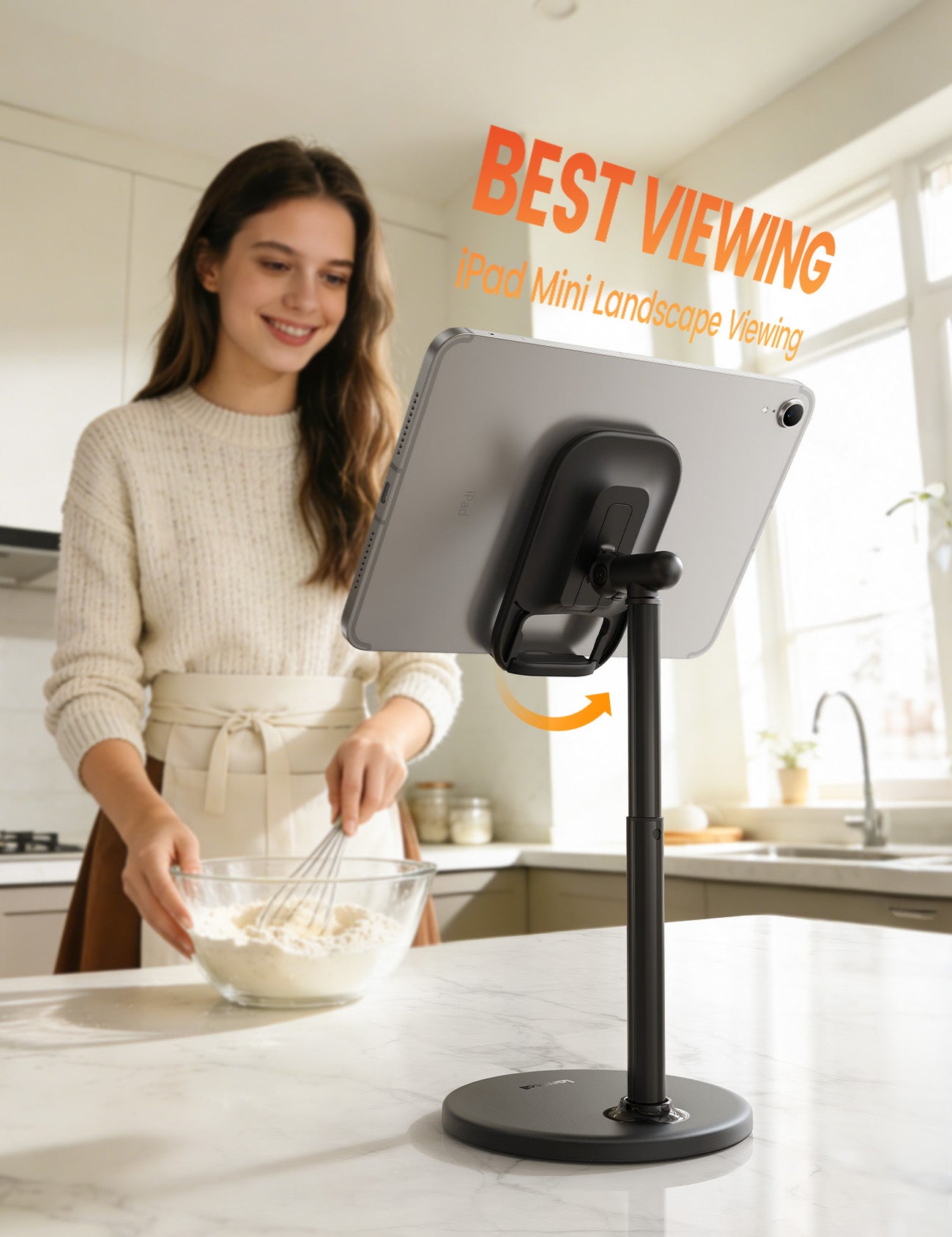 Lamicall Height Angle Adjustable Sturdy Desktop Phone Holder