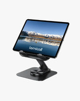 Lamicall Desktop Adjustable & Foldable 360°Rotation Tablet Stand Holder For 4.7-13" Devices
