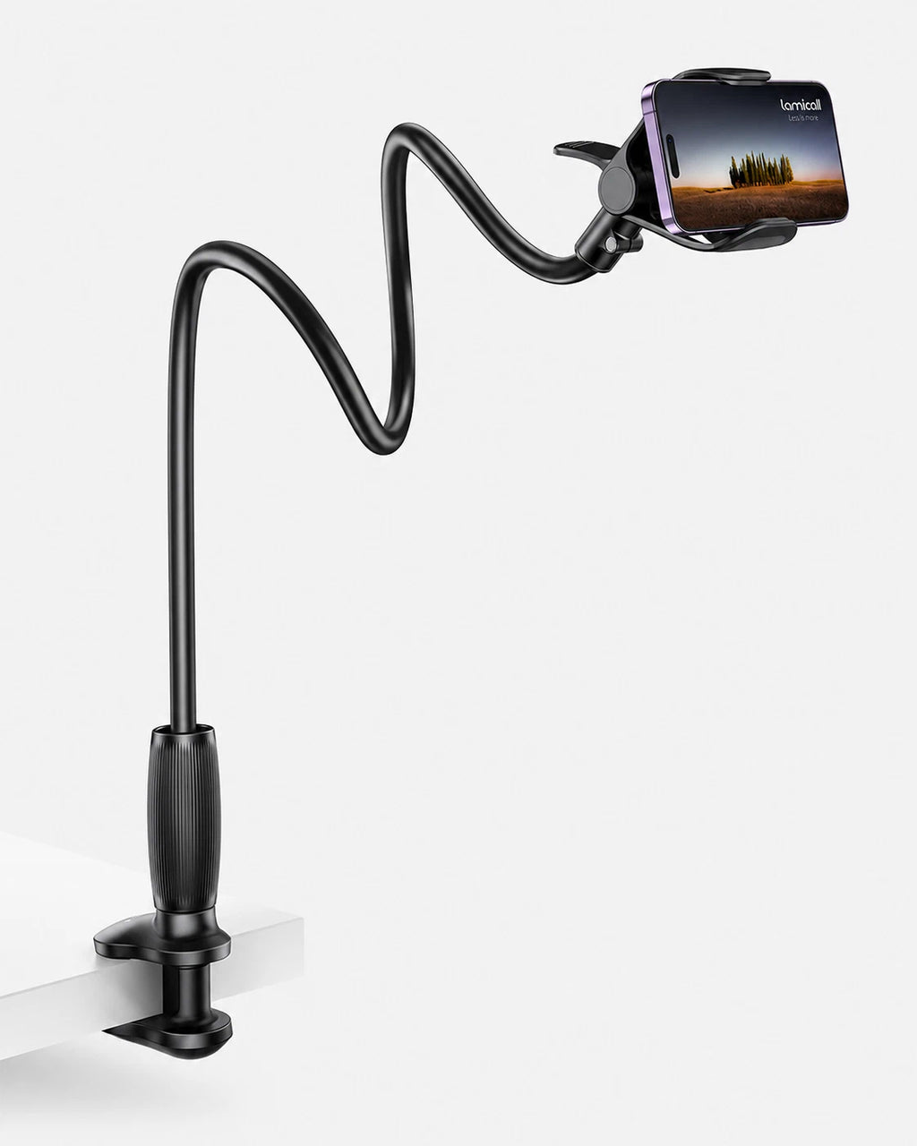 Gooseneck Phone Holder Bed Upgraded Stable Clip