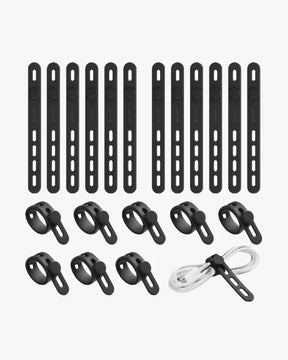 Lamicall Silicone Cable Ties Cord Organizer