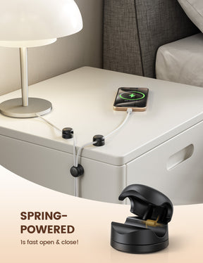 Lamicall 6 Pack Rotatable Cord Organizer