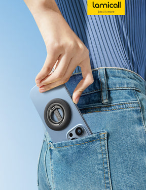 Lamicall MagSafe Phone Ring Grip  360° Rotation Finger Grip Kickstand Ring Accessories