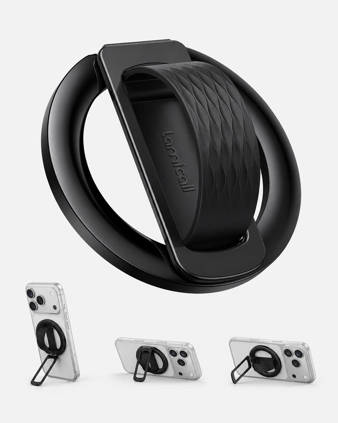 Lamicall Magnetic Phone Grip MagSafe Soft Silicone Loop