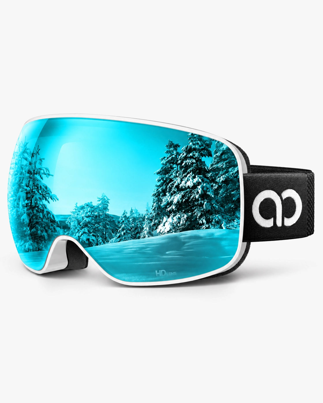 Lamicall Ski Goggles with 3X Anti-Fog & UV400 Protection