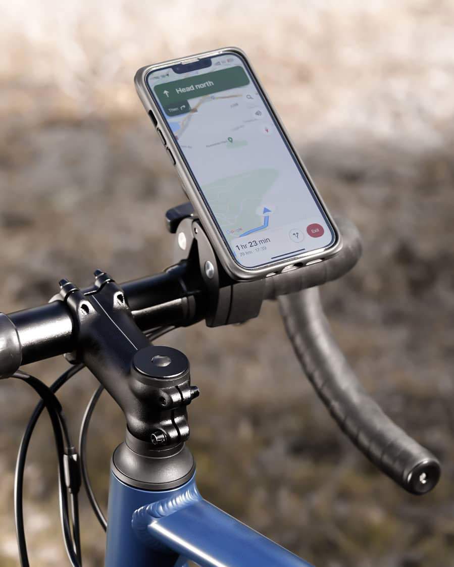 Bike Phone Mount with Magsafe-compatible, Bike Phone Holder for Bicycl