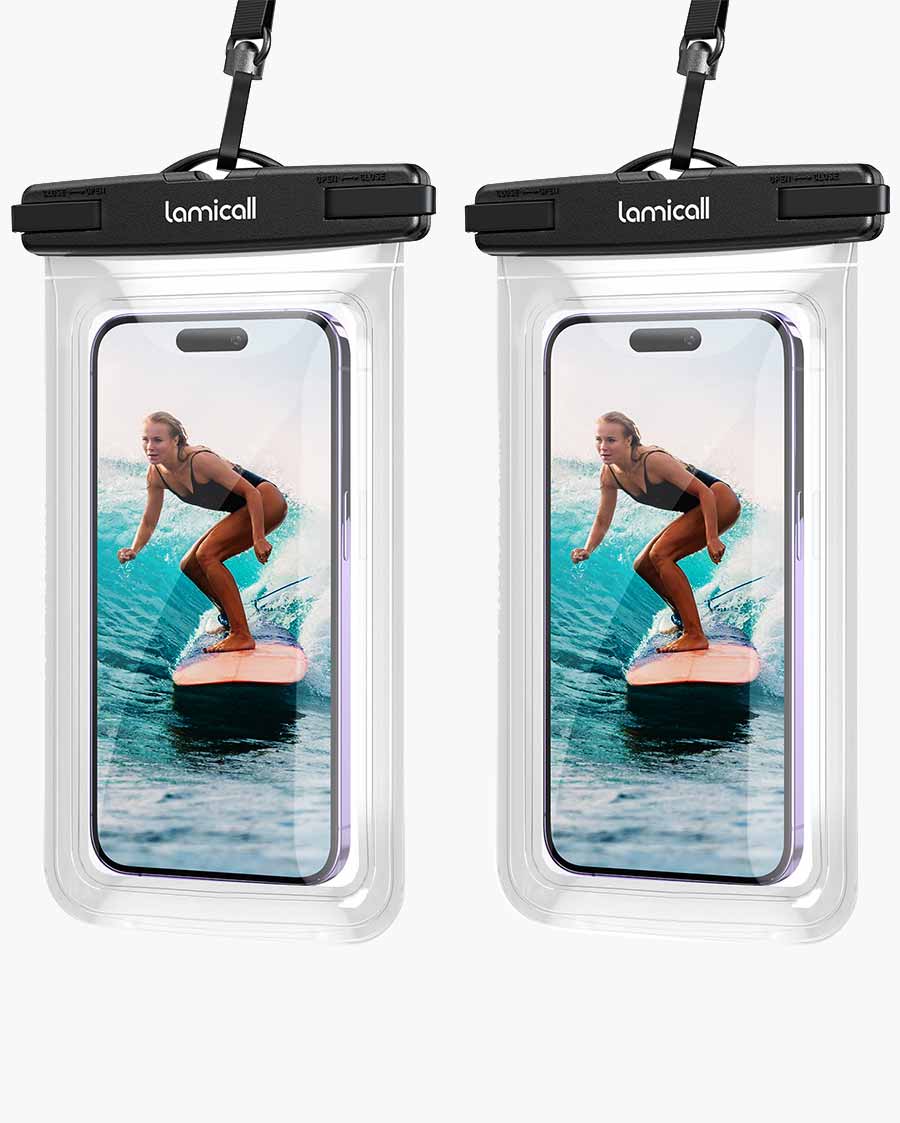 Iphone Waterproof Phone Case For Surfing Lamicall Waterproof Phone