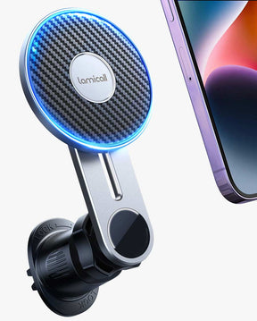 Lamicall Car Phone Holder Mount for MagSafe - [No Block the Air Vent] Magnetic Phone Holder for Car