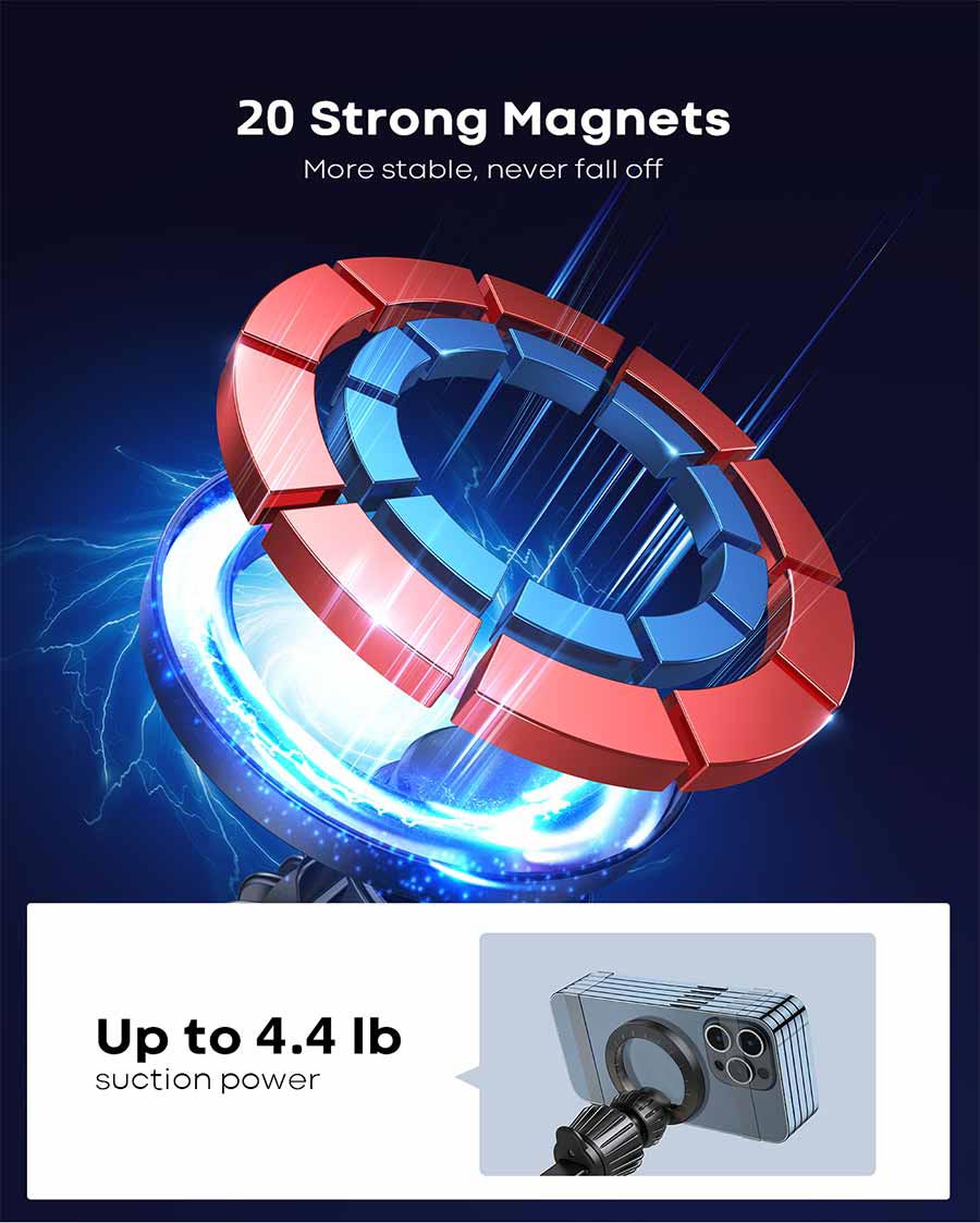 Magnetic Car Phone Holder In Car Support Telephone Voiture For Iphone 14 13  12 Magsafe Stand Ring Macsafe Cradle Mcseing Voiture - Holders & Stands -  AliExpress