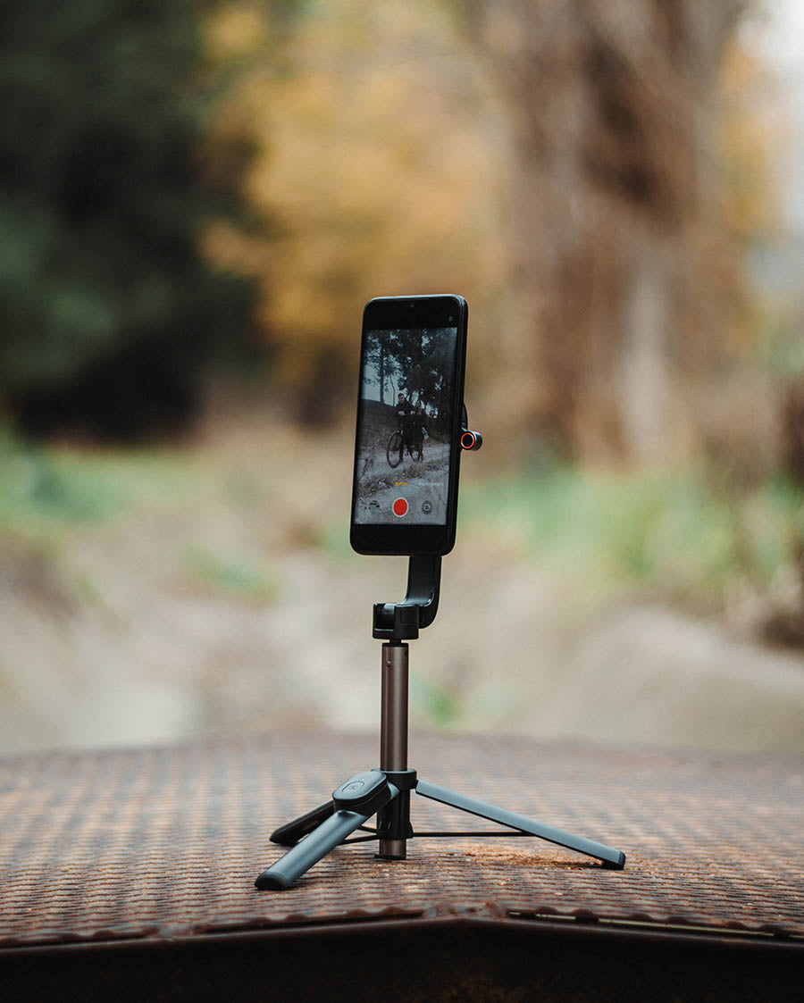 Selfie Stick with Wireless Remote, Magnetic Phone Tripod Stand for Livestreming, Video Recording